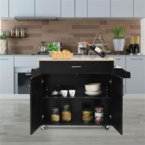 kitchen island storage cabinet COSTWAY